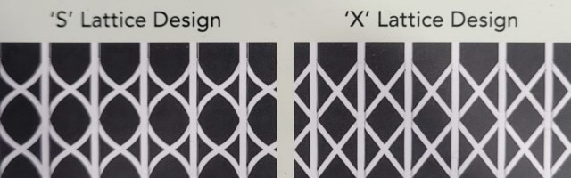 Lattice grilles designs